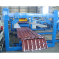 Maquinaria de fabricación de tejas de acero para techos